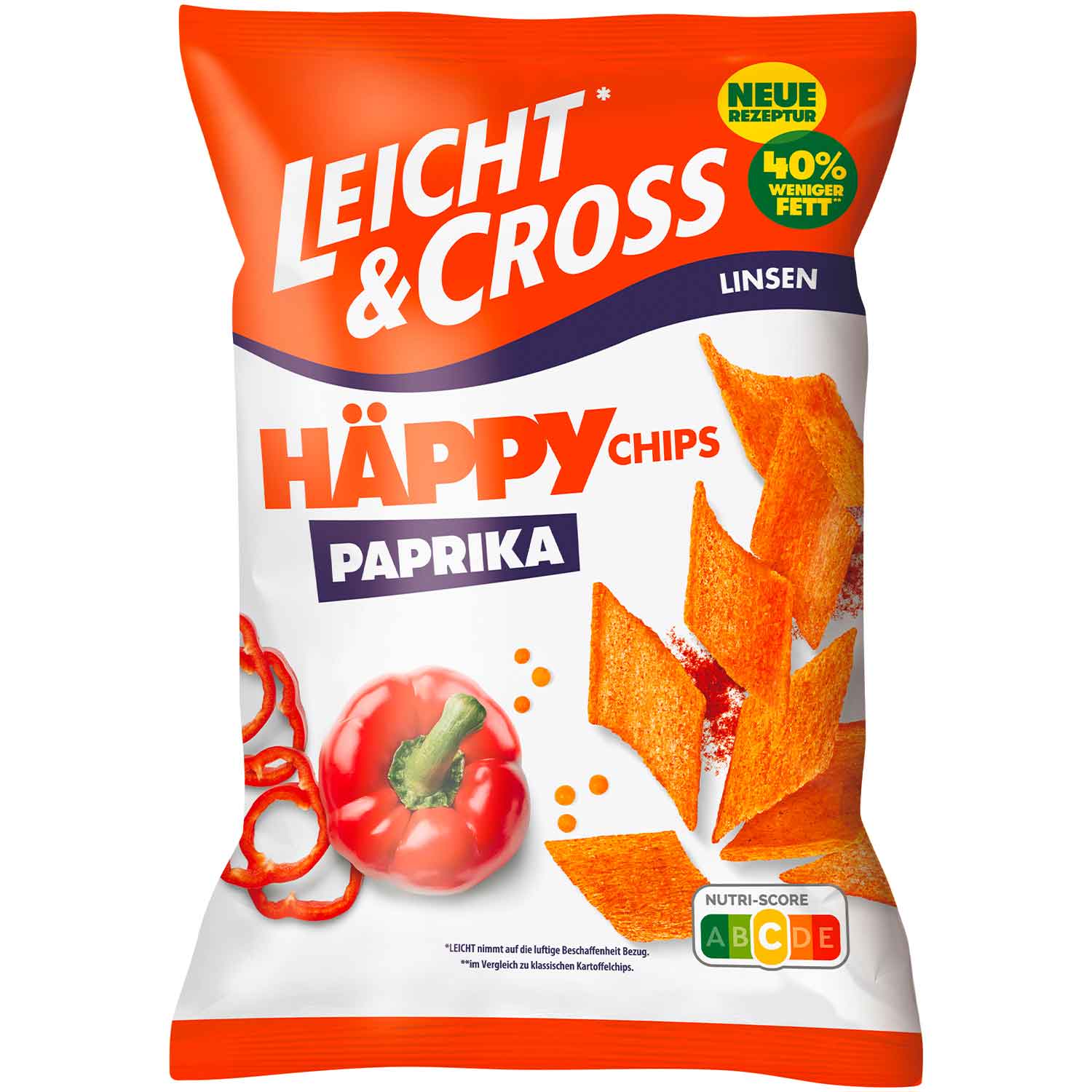 leicht-amp-cross-haeppy-chips-linse-paprika-90g-no1-1150 Leicht Amp Cross Haeppy Chips Linse Paprika 90g No1 1150