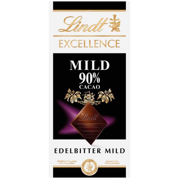 Lindt Excellence Mild 90 100g No1 1303