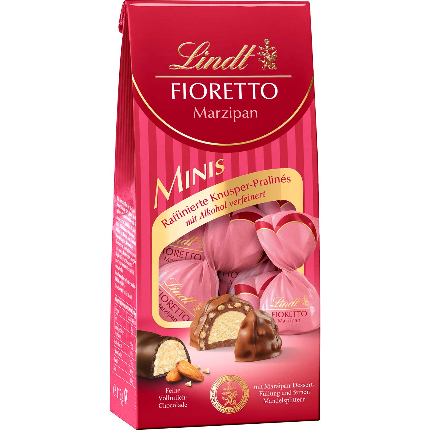 lindt-fioretto-marzipan-minis-115g-no1-4920 Lindt Fioretto Marzipan Minis 115g No1 4920