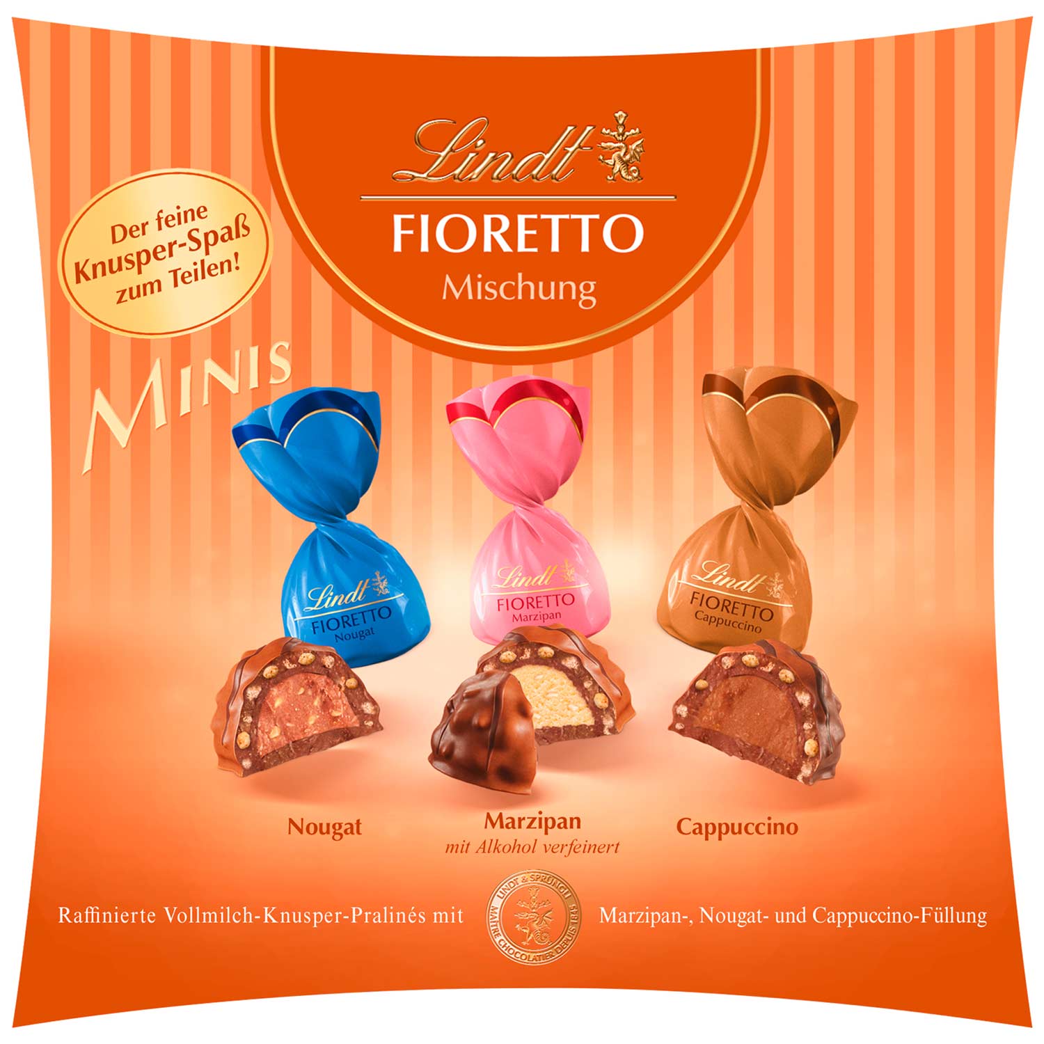 lindt-fioretto-minis-mischung-230g-no1-5427 Lindt Fioretto Minis Mischung 230g No1 5427