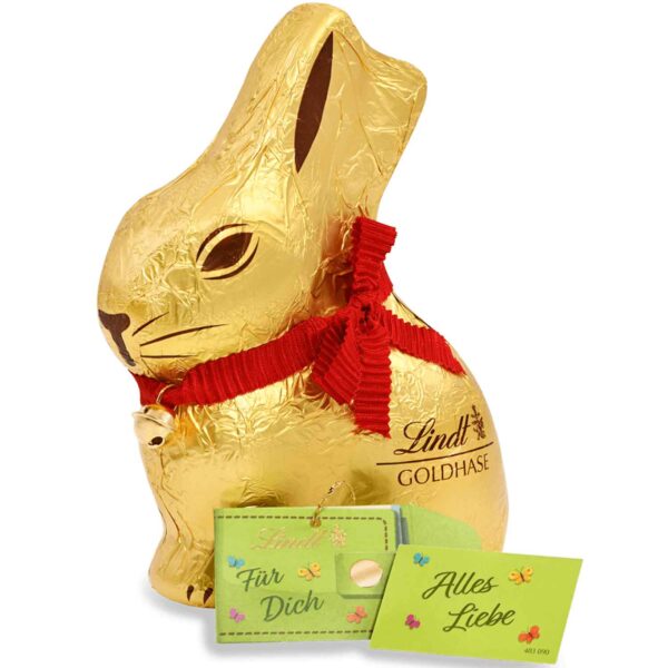 Lindt Goldhase Mit Geschenkumschlag 200g No1 2024
