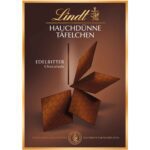 Lindt Hauchduenne Taefelchen Edelbitter 125g No1 3641