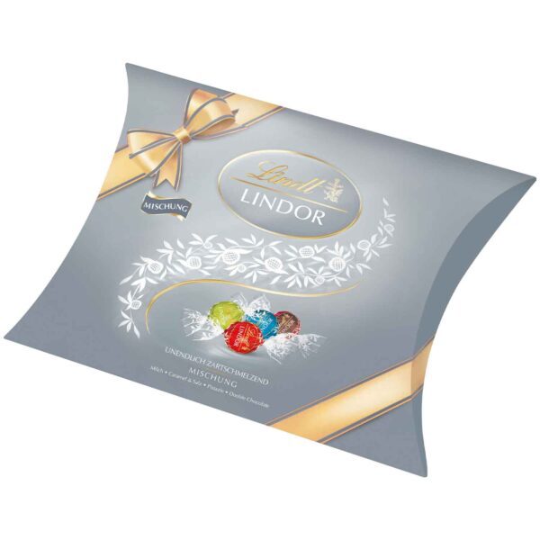 Lindt Lindor Kugeln Mischung Silber Kissenpackung 150g No1 5857