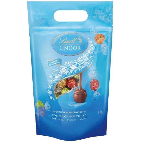 Lindt Lindor Vollmilch Kugeln Mischung 1kg No1 2933