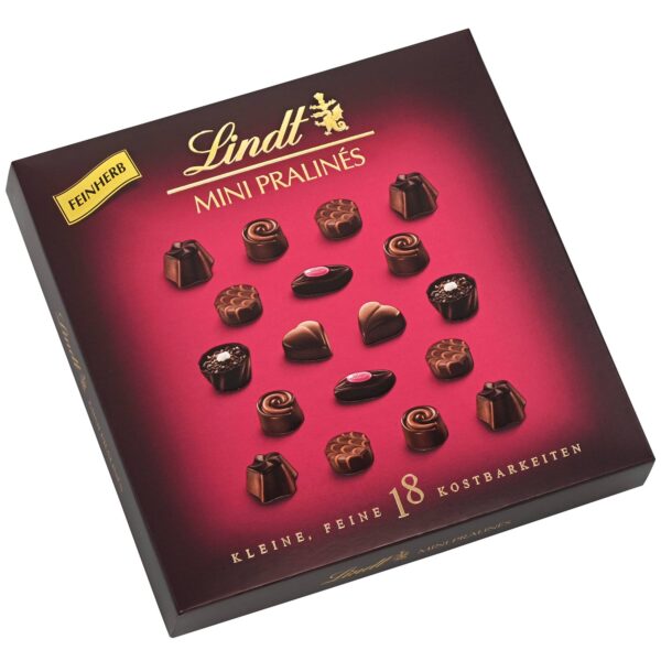 Lindt Mini Pralin S Feinherb 18er No1 5600