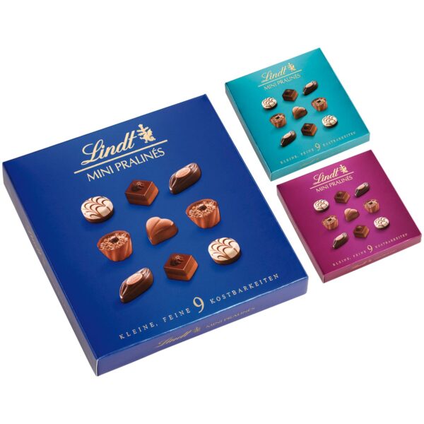 Lindt Mini Pralin S Nuss Amp Nougat 9er No1 2628