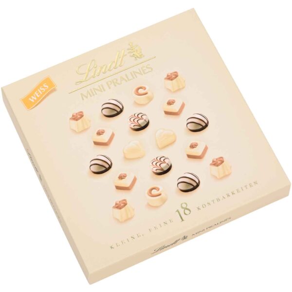 Lindt Mini Pralin S Weisse Schokolade 90g No1 0658