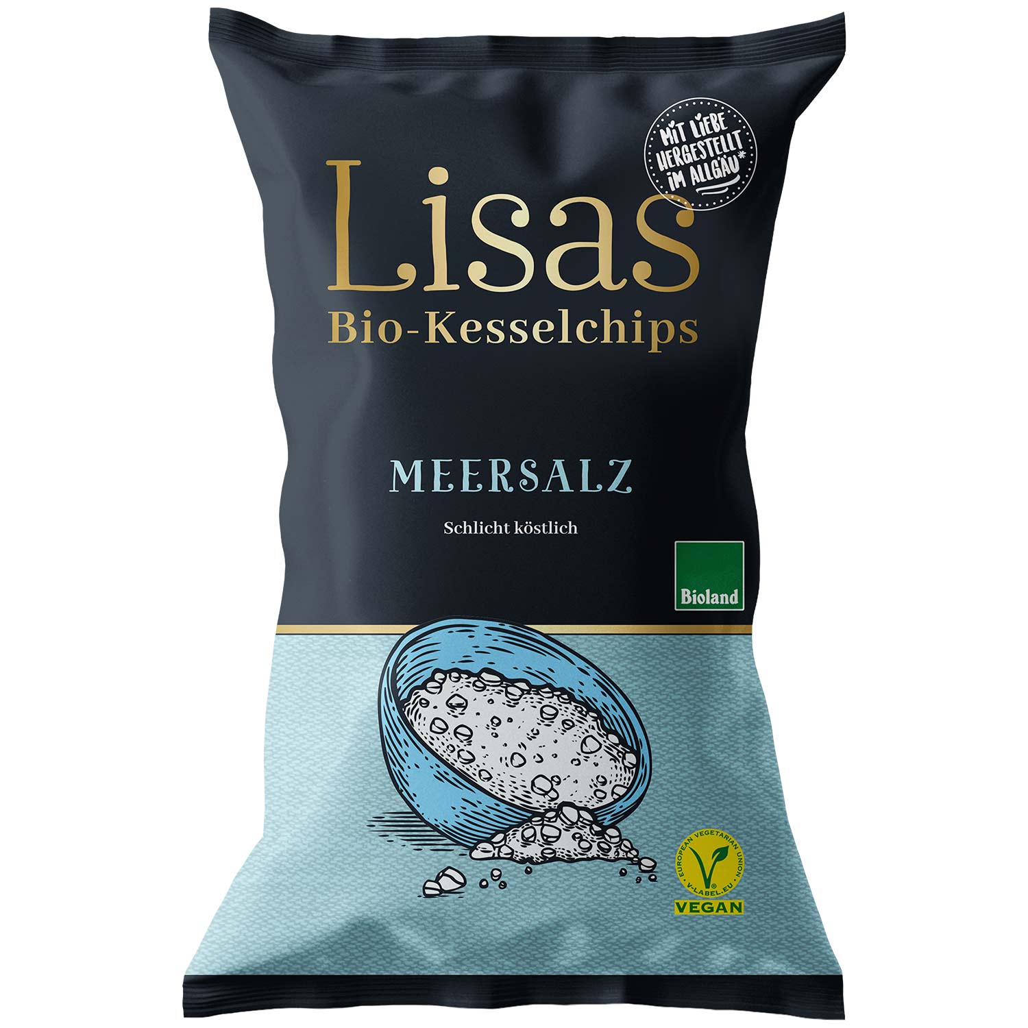 lisas-bio-kesselchips-meersalz-50g-no1-0605 Lisas Bio Kesselchips Meersalz 50g No1 0605