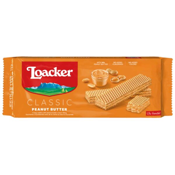 Loacker Classic Peanut Butter 175g No1 0737