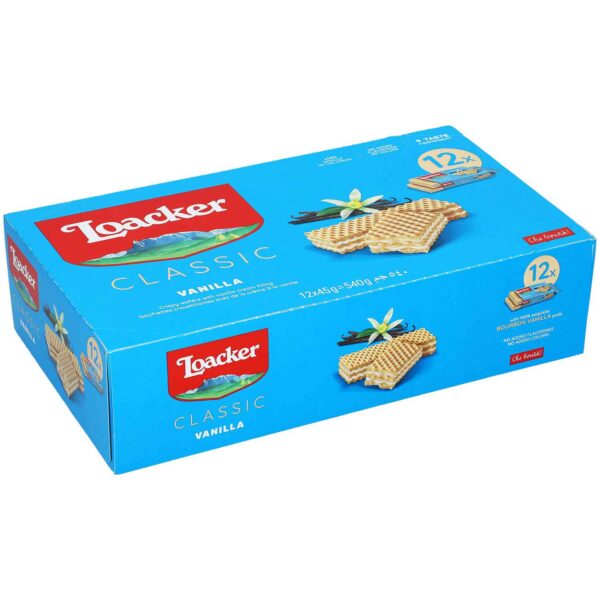Loacker Classic Vanilla 12x45g No1 4650