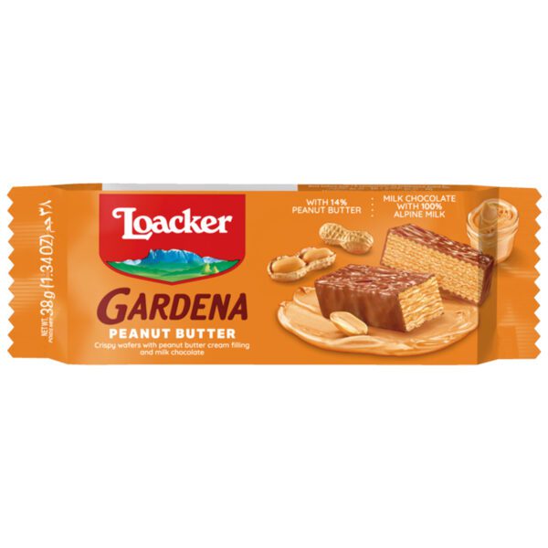 Loacker Gardena Peanut Butter 38g No1 3422
