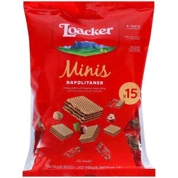 Loacker Minis Napolitaner 15x10g No1 5235