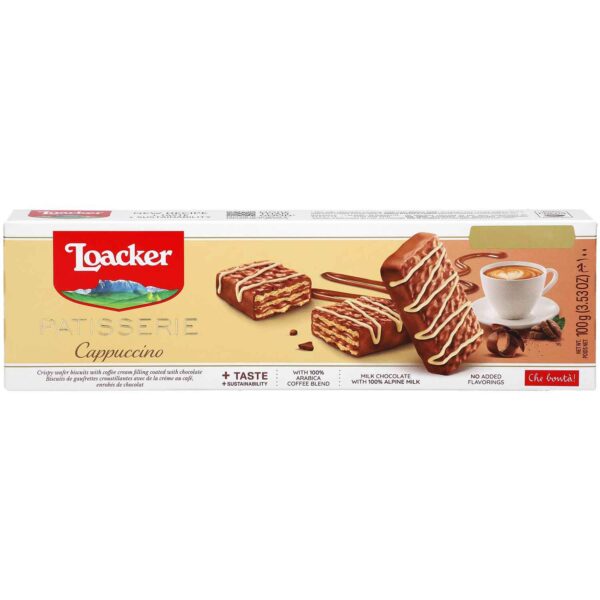 Loacker Patisserie Cappuccino 100g No1 5954