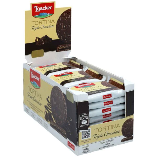 Loacker Tortina Triple Chocolate 24x21g No1 5341