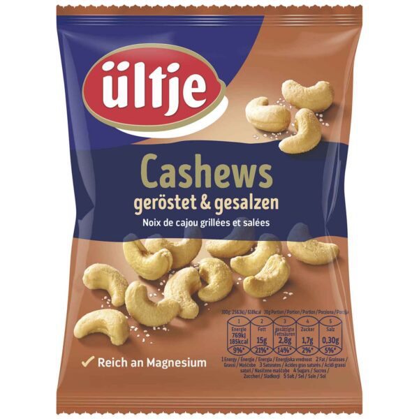 Ltje Cashews Ger Stet Amp Gesalzen 150g