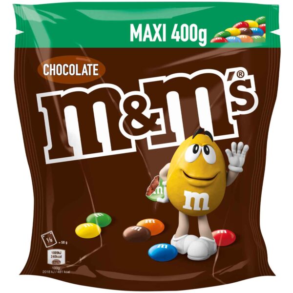 M Amp M 039 S Chocolate 400g No1 3901