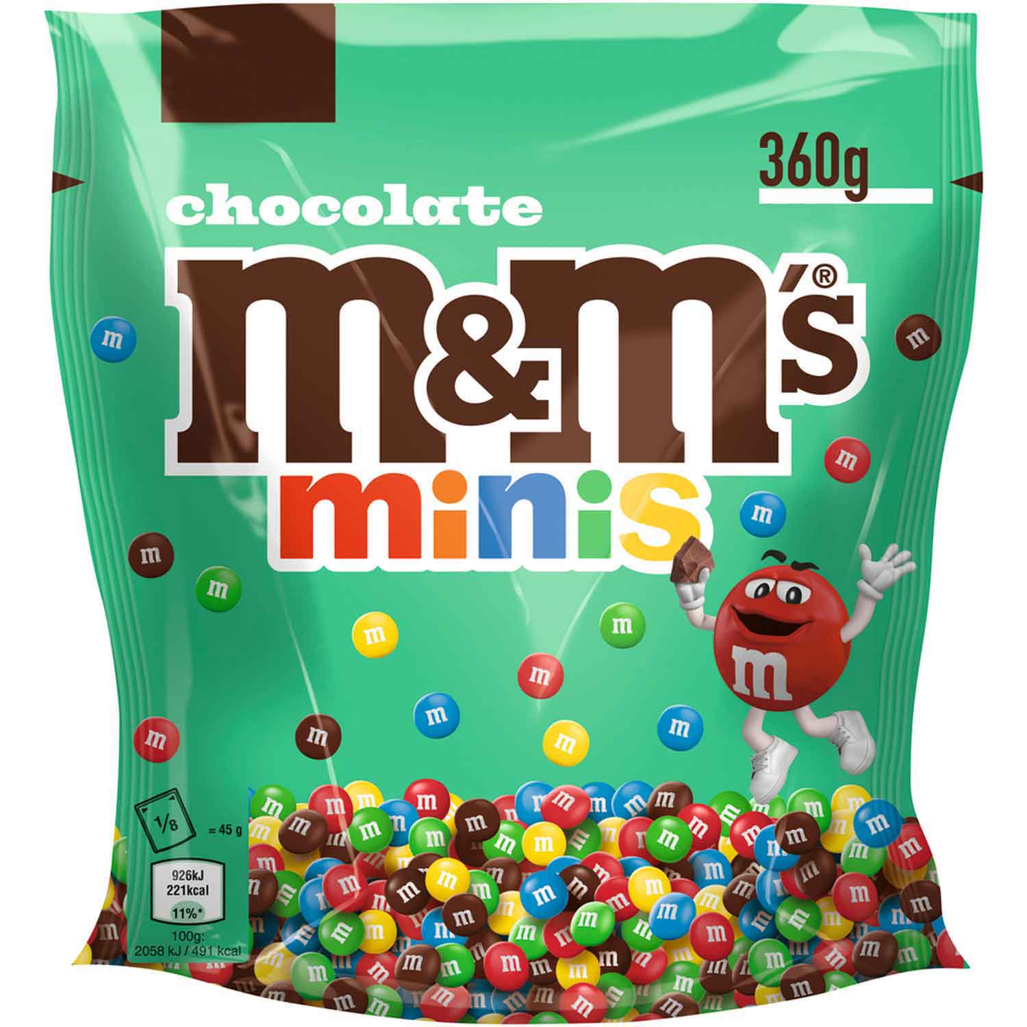 m-amp-m-039-s-chocolate-minis-360g-no1-4355 M Amp M 039 S Chocolate Minis 360g No1 4355