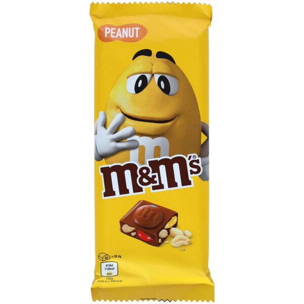 M Amp M 039 S Peanut Tafel 165g No1 1554