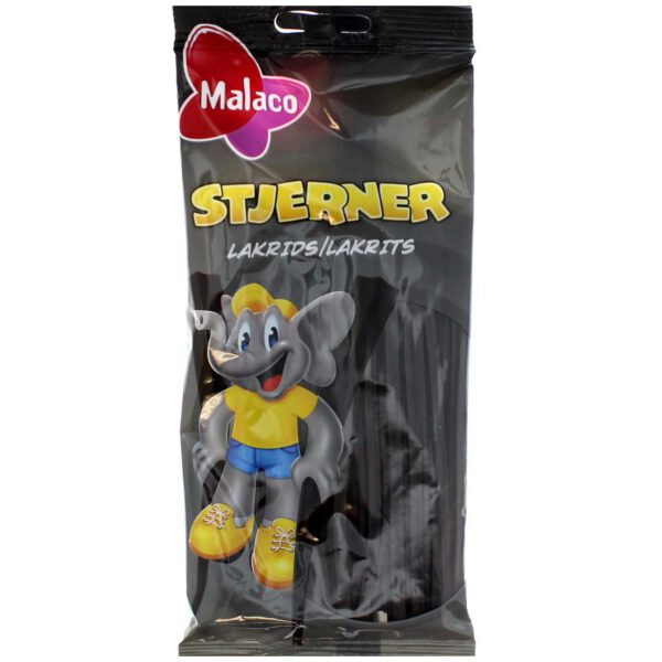 Malaco Stjerner Lakrids 92g No1 5553