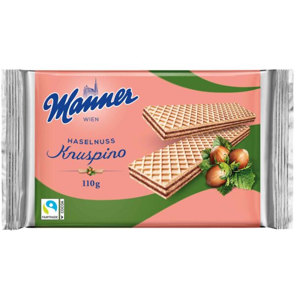 Manner Knuspino Haselnuss 110g No1 4823