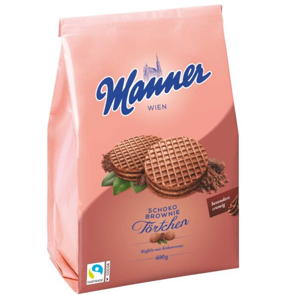 Manner Toertchen Schoko Brownie 400g No1 3718