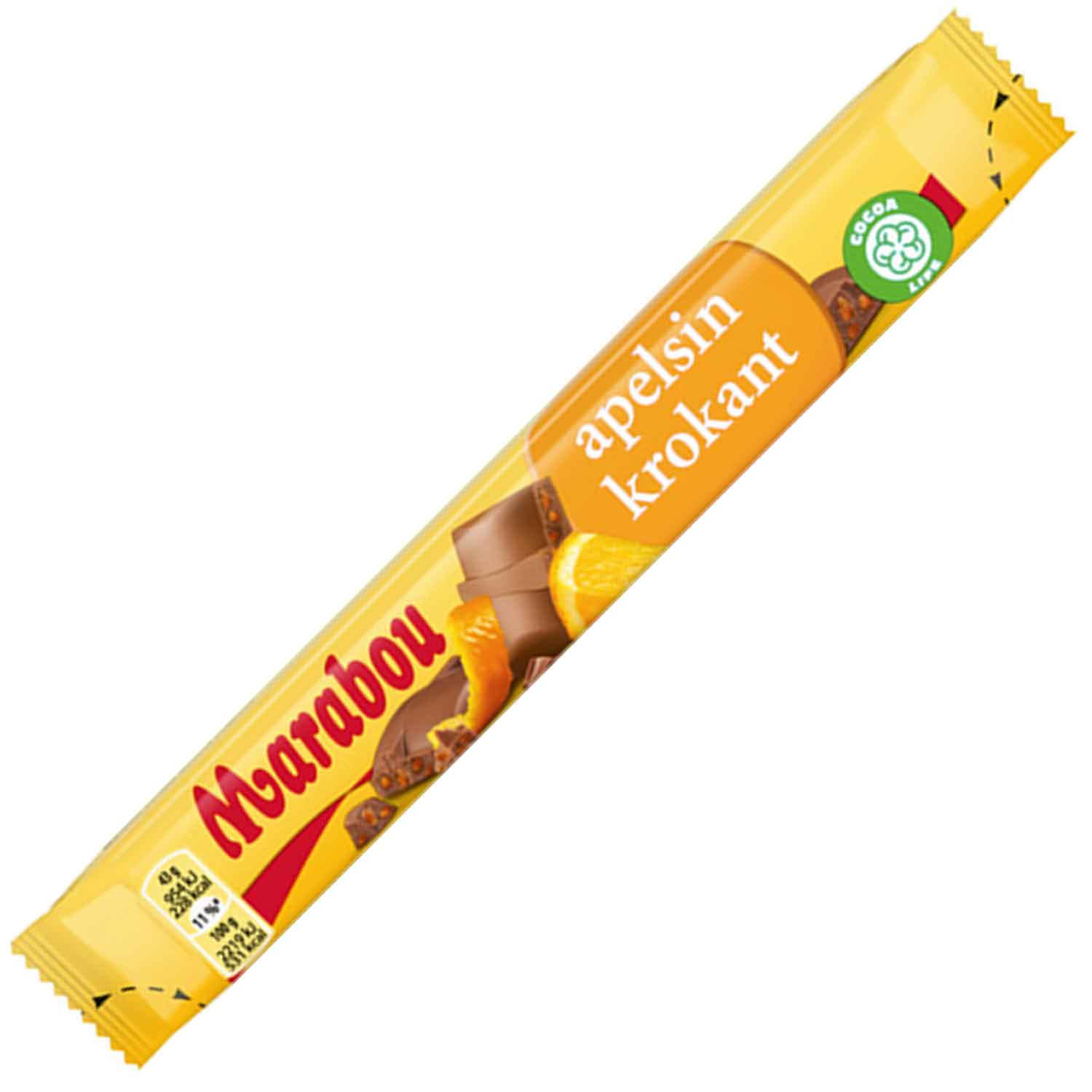 marabou-apelsinkrokant-riegel-43g-no1-1632 Marabou Apelsinkrokant Riegel 43g No1 1632