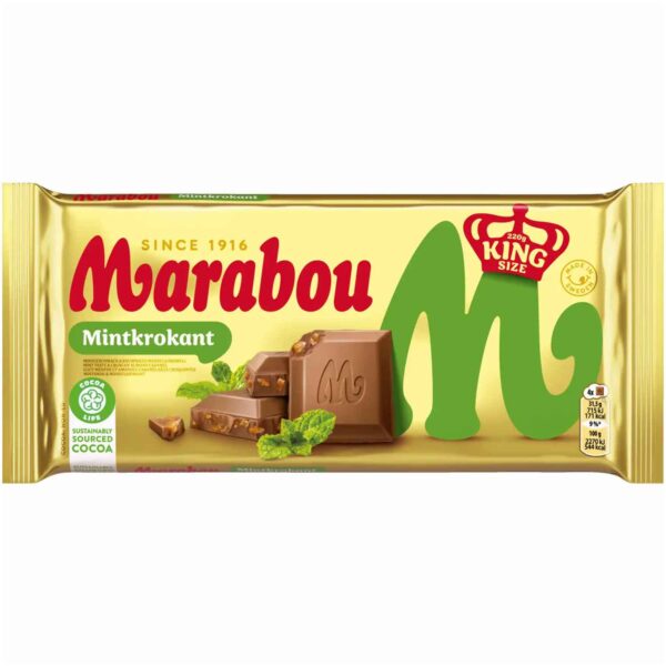 Marabou Mint Krokant 220g No1 0146