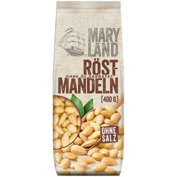 Maryland Roest Mandeln Blanchiert Ohne Salz 400g No1 2632
