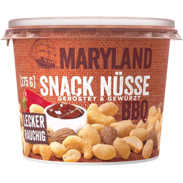 Maryland Snack Nuesse Bbq 275g No1 5837
