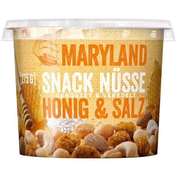 Maryland Snack Nuesse Honig Amp Salz 275g No1 0255