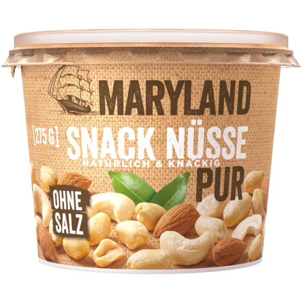 Maryland Snack Nuesse Pur 275g No1 0453