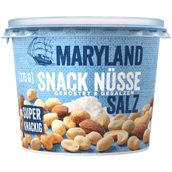 Maryland Snack Nuesse Salz 275g No1 1619