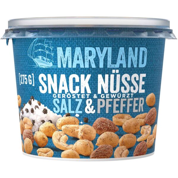 Maryland Snack Nuesse Salz Amp Pfeffer 275g No1 1438