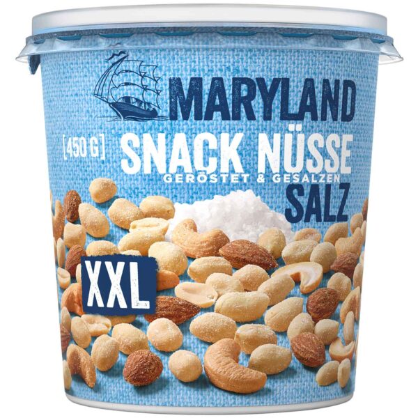 Maryland Snack Nuesse Salz Xxl 450g No1 0846