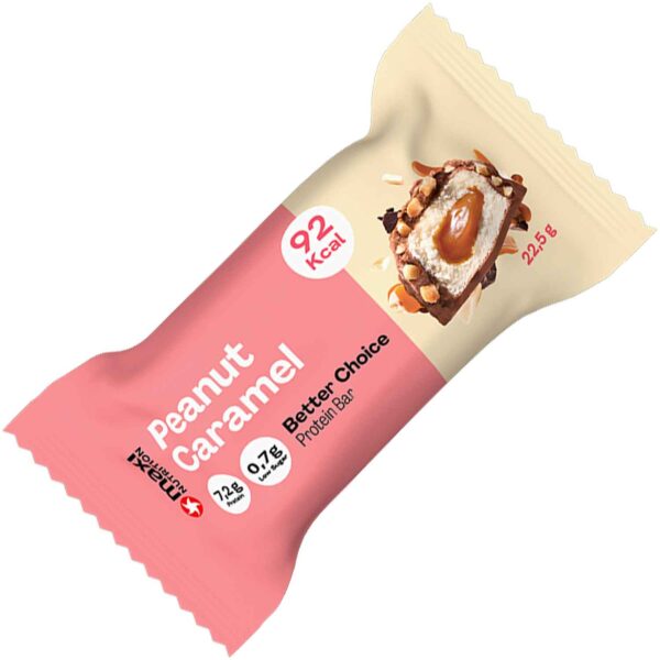 Maxi Nutrition Better Choice Peanut Caramel Protein Bar 22 5g No1 3556