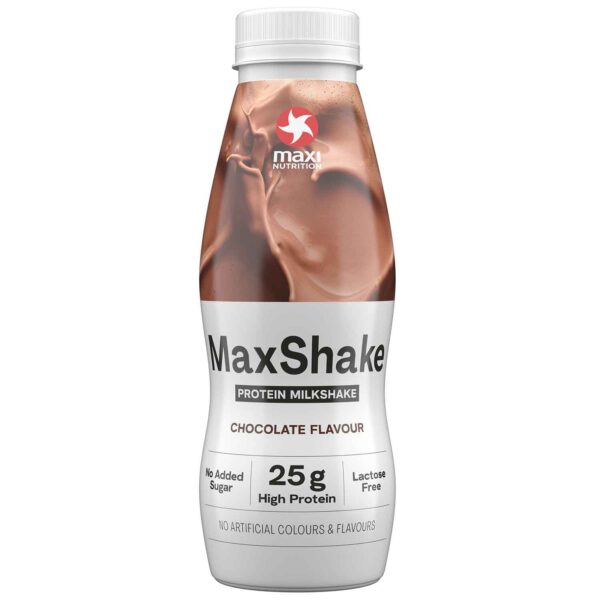 Maxi Nutrition Maxshake Protein Milkshake Chocolate 330ml No1 5238