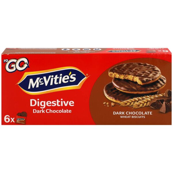 Mcvitie 039 S Digestive Dark Chocolate 6x2er No1 4544