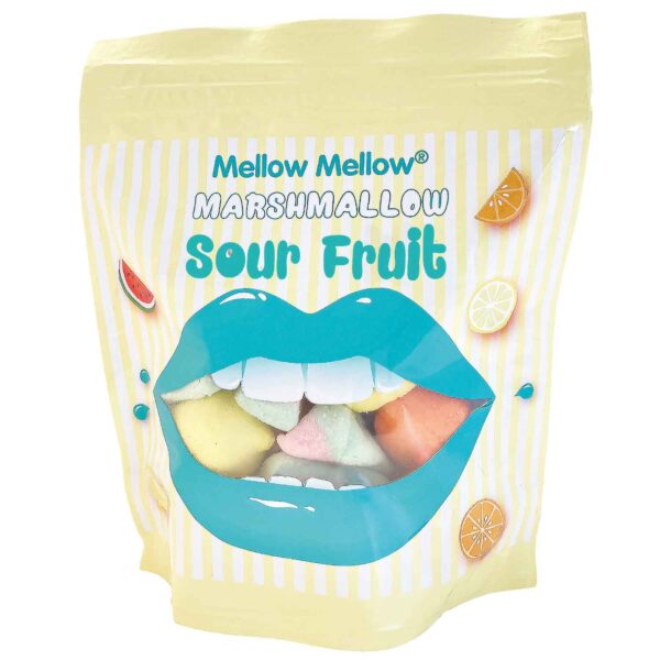 Mellow Mellow Sour Fruits 125g No1 5119