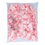 Mellow Mellow Speckbaelle Gestreift Pink Weiss 1kg No3 3855