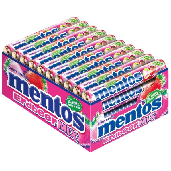 Mentos Erdbeer Mix 40x37 5g No1 3814