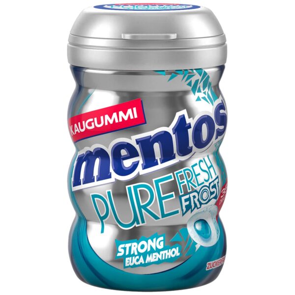 Mentos Pure Fresh Frost Kaugummi Strong Euca Menthol Zuckerfrei 35er No1 2441 1