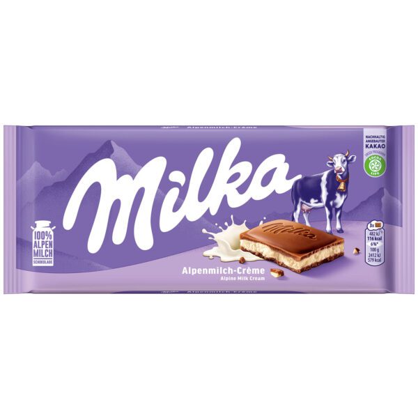 Milka Alpenmilch Cr Me 100g No1 5753