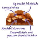 Milka Mandel Karamell 300g