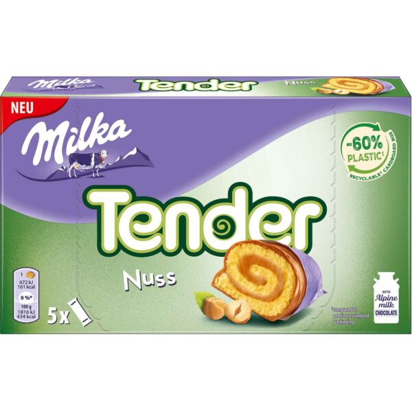 Milka Tender Nuss 5x37g No1 3913