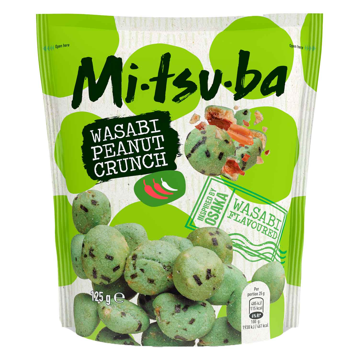 mitsuba-wasabi-peanut-crunch-125g-no1-1135 Mitsuba Wasabi Peanut Crunch 125g No1 1135