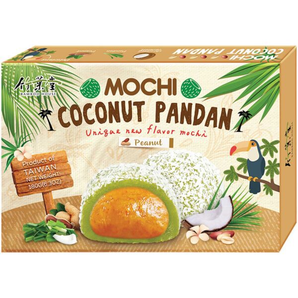 Mochi Kokosnuss Pandan Erdnuss 180g No1 1716