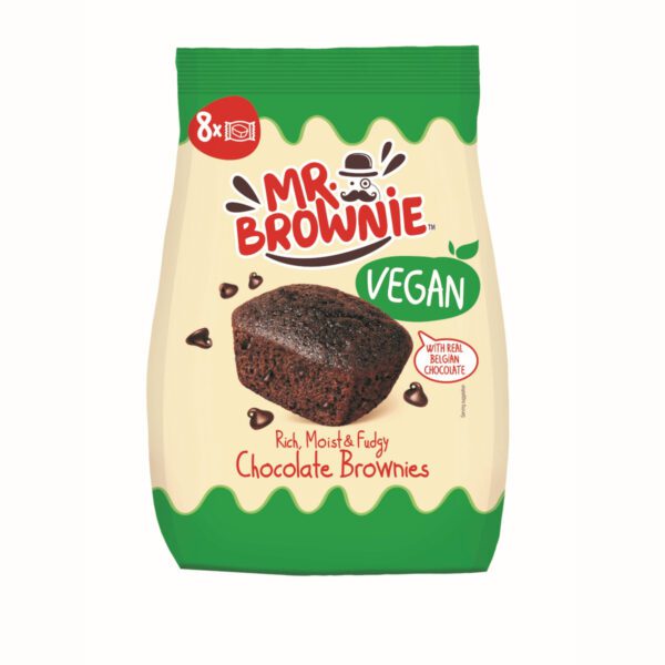 Mr. Brownie Chocolate Brownies Vegan 200g No1 2749