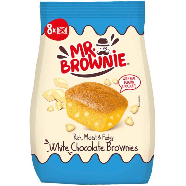 Mr. Brownie White Chocolate Brownies 200g No1 3627