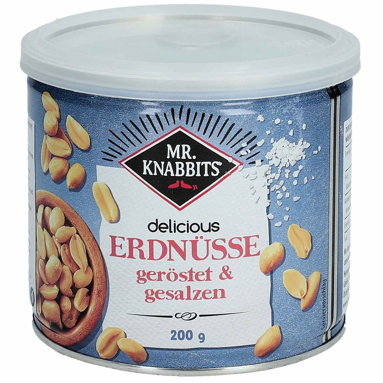 mr.-knabbits-delicious-erdnuesse-geroestet-amp-gesalzen-200g-no1-1146 Mr. Knabbits Delicious Erdnuesse Geroestet Amp Gesalzen 200g No1 1146