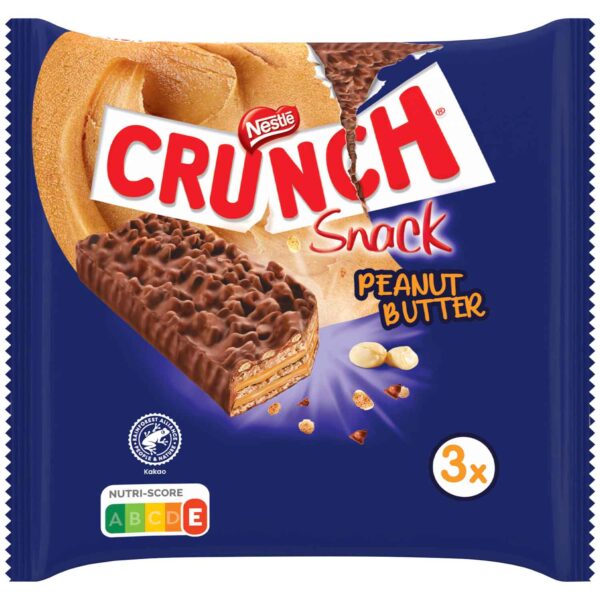 Nestl Crunch Snack Peanut 3x31g No1 3018